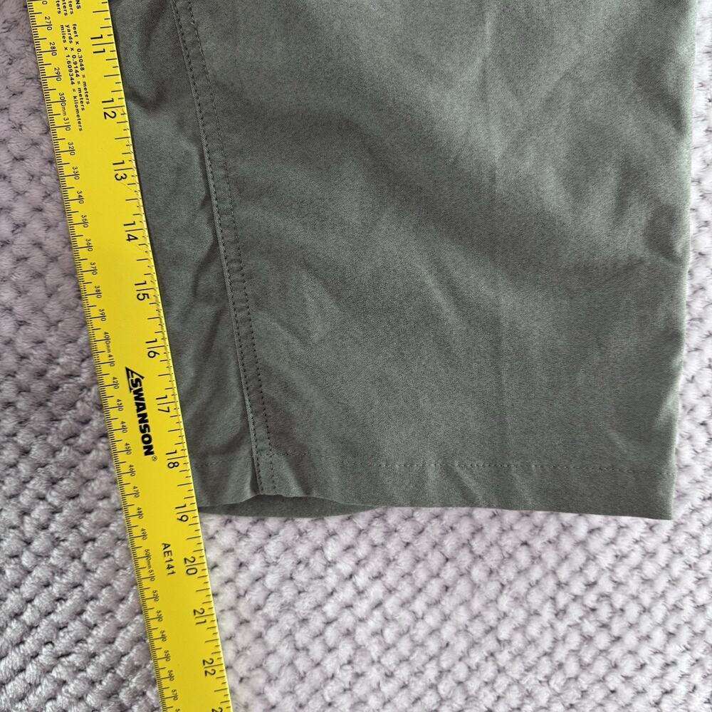 Kuhl Pants Women 16 Green Nylon Stretch Mid Rise Capri Rushed Leg Outdoor Hiking - Picture 13 of 16